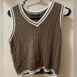 Brandy Melville Varsity Sweater Vest